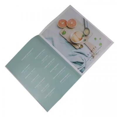 Custom Adult Magazine Advertise Brochure Printing fashion magazine manual brochure