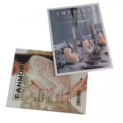Custom Catalogue Book Printing Product Fashion Propaganda Magazine Printing