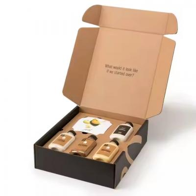 Custom Cosmetic Makeup Set Mailer Box Skin Care Jar Product Corrugated