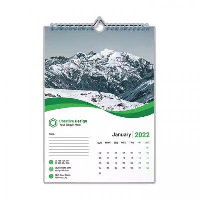 Custom Colorful Calendar Printing Cheap Timetable Personal Schedule Wall Calendar