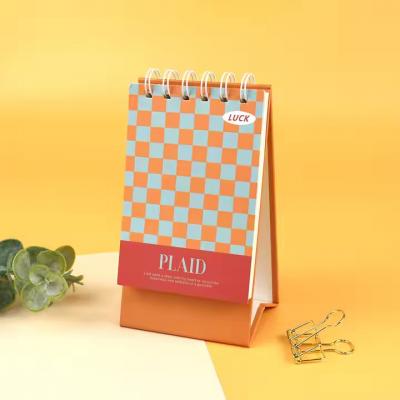 Calendar Printing Creative Simple Ins Mini Portable Notepad Calendar Punch Card Book Printing