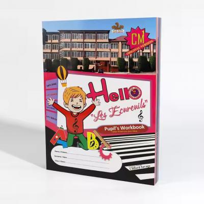 Custom Perfect Binding College Educational Books Workbook Textbook Printing