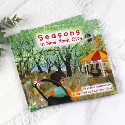 Custom Print Kids Books High Quality Paper Printing New Children Book Hard Cover Book