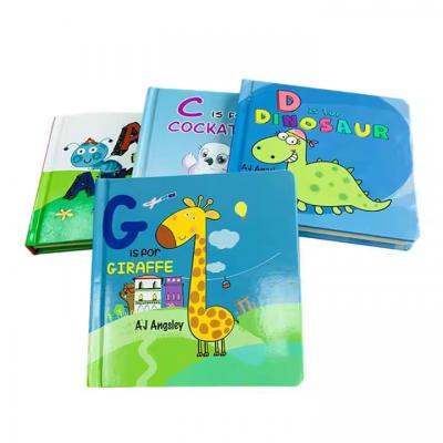 Early Learning Storybooks Colourful Comics Hardcover Kids Children's Board Books