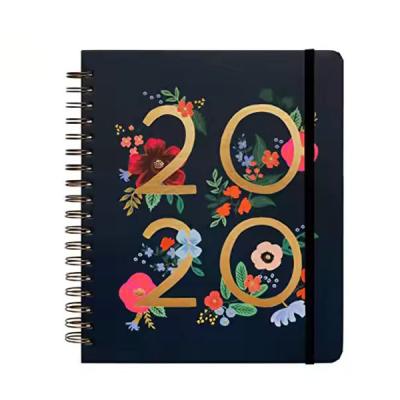 Custom Printing 2023 Hardcover A5 Spiral Paper NoteBook Diary Journal Agenda