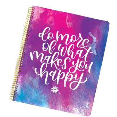 Custom Spiral Bound Journal Agenda Planner Offset Paper and Cardboard Book