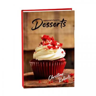  Recipe Dessert Cook Book Paperback Printing