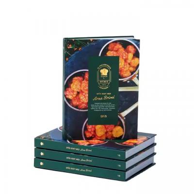 Print Books High Quality Hardcover Book Photo Recipe Cook Book Printing