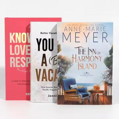 High Quality Hardcover Novel Book Custom Hardcover Book