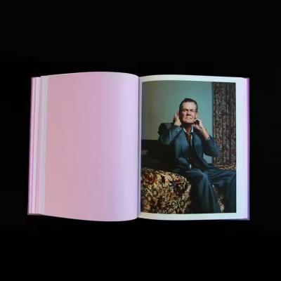 Hardcover Cloth Book Printing Linen Hardcover Photo Book Printing