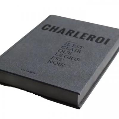 High Quality Fabric Cover Book Printing Linen Hardcover Album Photo Book Planner