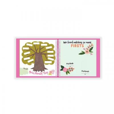 Offset Printing Hardcover Baby Book Journal Memory Printing