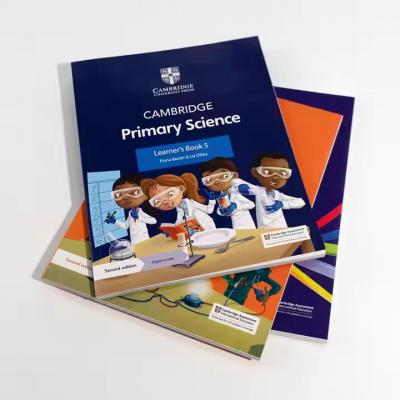 Educational Book Printing Perfect Binding Art Paper Children Textbook for School