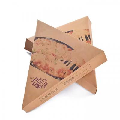 Slice Box Mailer Package Food Grade Food Package Triangle Pizza Paper Box