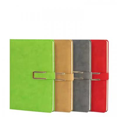 Hardcover Locking PU Leather Cover Journal Notebook Printing Custom Logo Notebook Printing