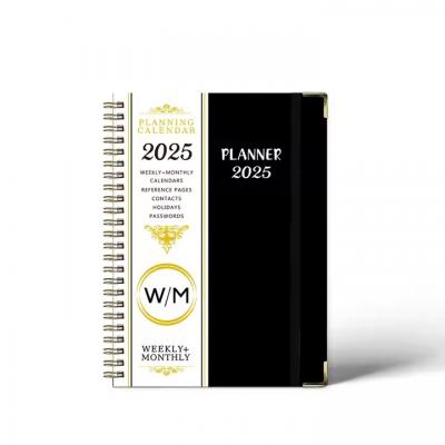 Printing Custom High Quality Paper School Study Planner Schedule A5 Diary Notebook