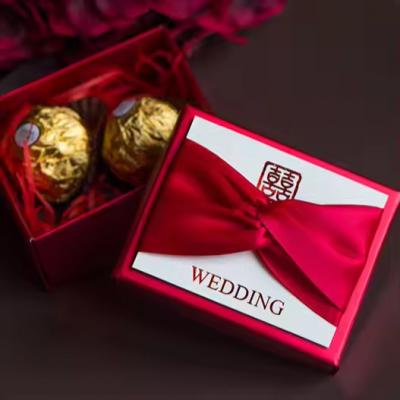 Customized Red Chocolate Candy Packaging Box